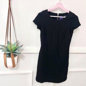 Seraphine Black Dress Short Sleeve Maternity Size US 2